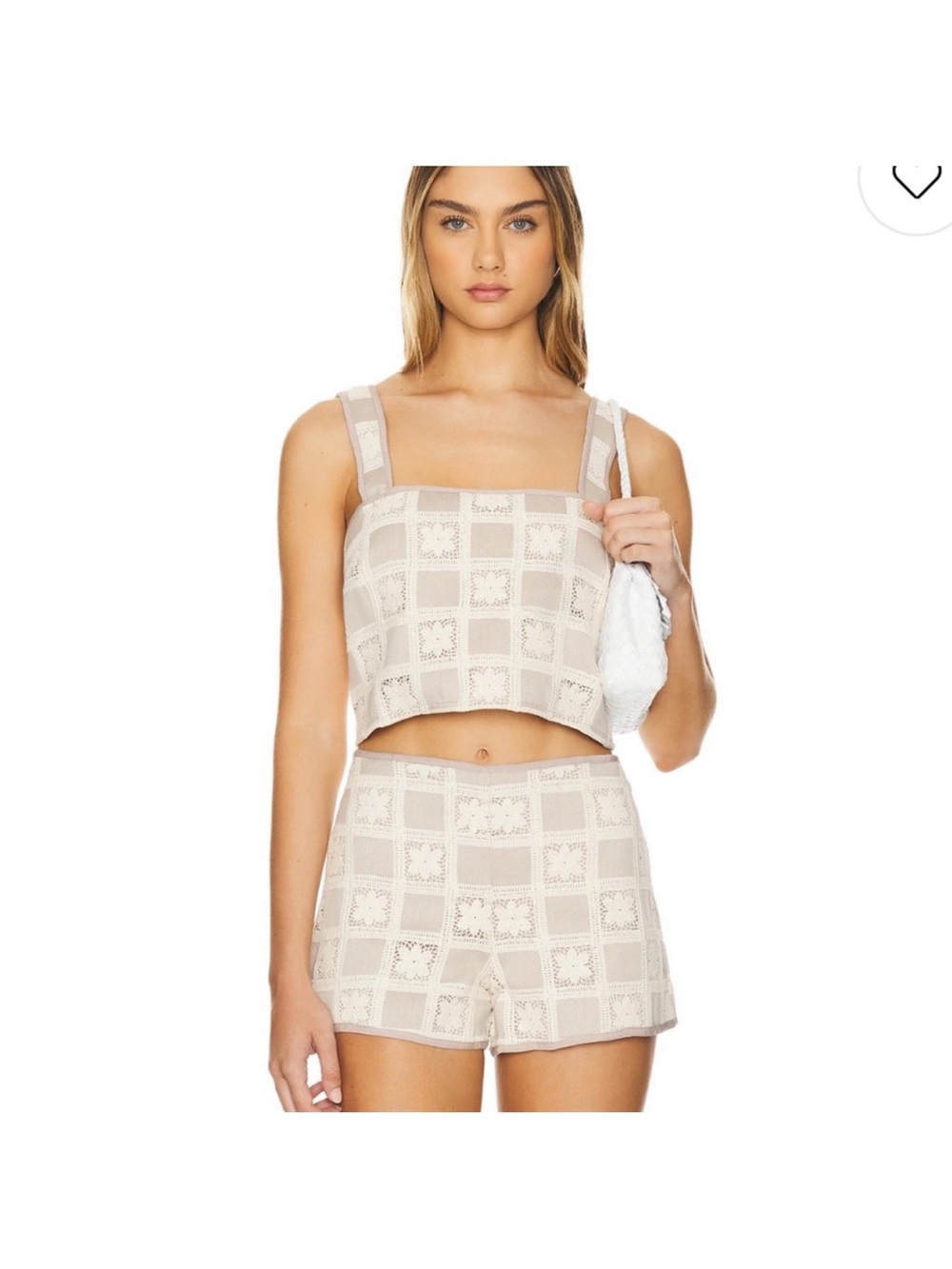 Tularosa Anna Crop Top in Nude